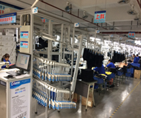 16條智能吊掛生產線 保質、保量、保準時